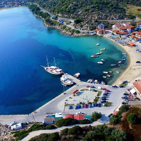 Angelina Hotel Ormos Panagias Bagian luar foto