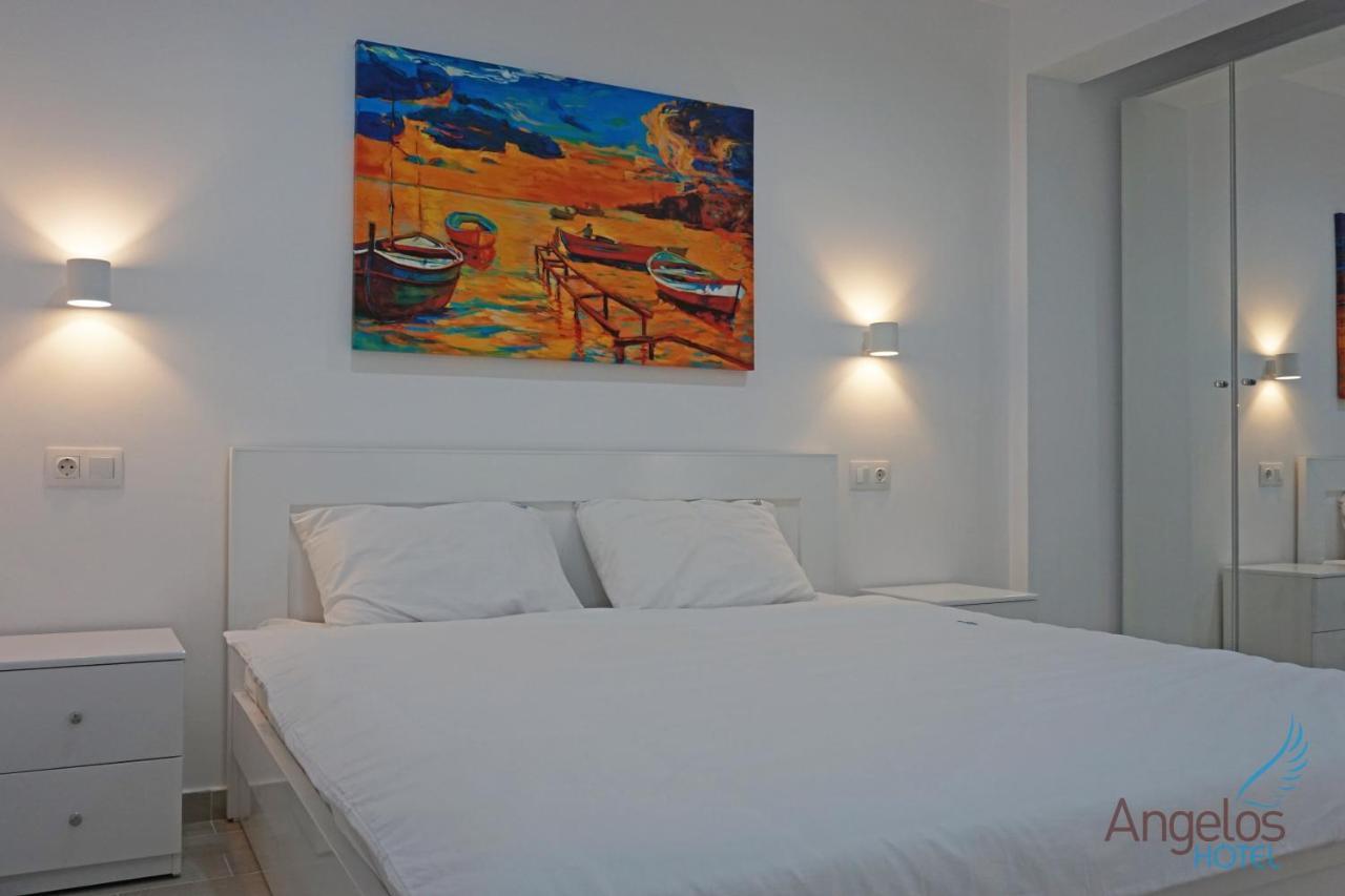 Angelina Hotel Ormos Panagias Bagian luar foto