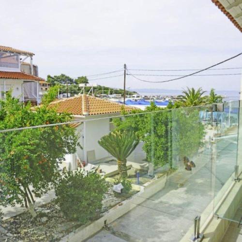 Angelina Hotel Ormos Panagias Bagian luar foto