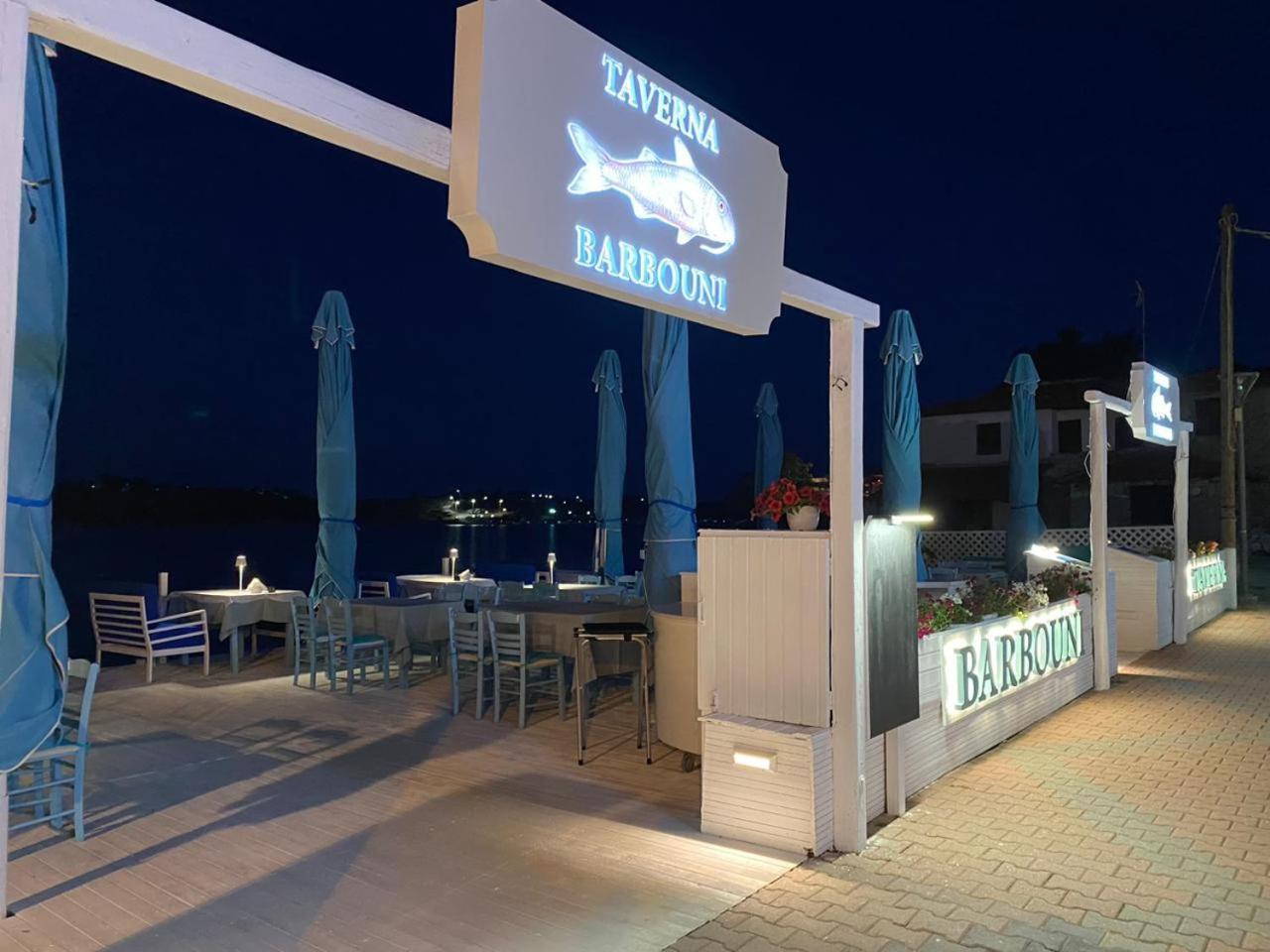 Angelina Hotel Ormos Panagias Bagian luar foto